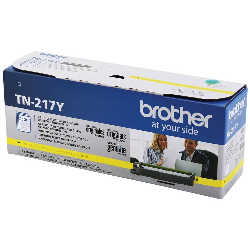 Toner Brother TN-217Y Amarelo - Impressorajato